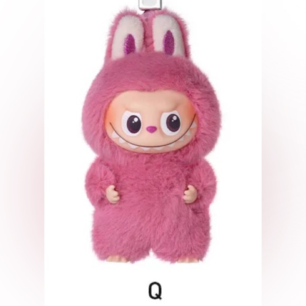 LETTER Q - Authentic Pop Mart Pin For Love Labubu, Confirmed, Blind, NWT